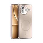 For Redmi K80 ABEEL Heat Dissipation Frosted MagSafe Phone Case with Lens Film(Rose Gold)
