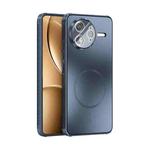 For Redmi K80 Pro 5G ABEEL Heat Dissipation Frosted MagSafe Phone Case with Lens Film(Dark Blue)
