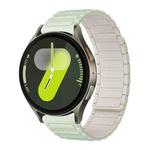20mm xDfind I-shaped Magnetic Silicone Watch Band(Light Mint Starlight)