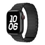 For Apple Watch 38 / 40 / 41 / S10 42mm xDfind I-shaped Magnetic Silicone Watch Band(Black)