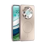 For Huawei Mate 60 Pro / 60 Pro+ ABEEL Heat Dissipation Frosted MagSafe Phone Case with Lens Film(Rose Gold)