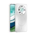 For Huawei Mate 60 Pro / 60 Pro+ ABEEL Heat Dissipation Frosted MagSafe Phone Case with Lens Film(White)