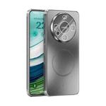 For Huawei Mate 60 ABEEL Heat Dissipation Frosted MagSafe Phone Case with Lens Film(Silver)