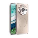 For Huawei Mate 60 ABEEL Heat Dissipation Frosted MagSafe Phone Case with Lens Film(Rose Gold)
