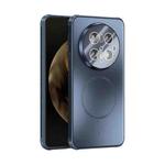 For Huawei Mate 70 Pro / 70 Pro+ ABEEL Heat Dissipation Frosted MagSafe Phone Case with Lens Film(Dark Blue)