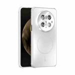For Huawei Mate 70 Pro / 70 Pro+ ABEEL Heat Dissipation Frosted MagSafe Phone Case with Lens Film(White)