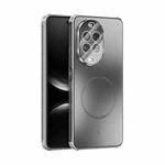 For Huawei nova 14 Pro ABEEL Heat Dissipation Frosted MagSafe Phone Case with Lens Film(Silver)