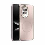 For Huawei nova 14 Pro ABEEL Heat Dissipation Frosted MagSafe Phone Case with Lens Film(Rose Gold)