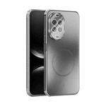 For Huawei nova 14 ABEEL Heat Dissipation Frosted MagSafe Phone Case with Lens Film(Silver)
