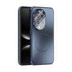 For Huawei nova 14 Ultra ABEEL Heat Dissipation Frosted MagSafe Phone Case with Lens Film(Dark Blue)