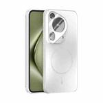 For Huawei Pura 70 Ultra ABEEL Heat Dissipation Frosted MagSafe Phone Case with Lens Film(White)