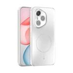 For Honor 400 Pro Global 160.8mm ABEEL Heat Dissipation Frosted MagSafe Phone Case with Lens Film(White)