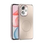 For Honor 400 Global 156.5mm ABEEL Heat Dissipation Frosted MagSafe Phone Case with Lens Film(Rose Gold)
