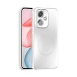 For Honor 400 Global 156.5mm ABEEL Heat Dissipation Frosted MagSafe Phone Case with Lens Film(White)