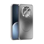 For Honor Magic7 ABEEL Heat Dissipation Frosted MagSafe Phone Case with Lens Film(Silver)