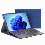 For MicroSoft Surface Pro 12 inch 2025 Imitation Leather Laptop Shockproof Protective Case(Blue)
