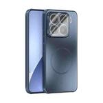 For Xiaomi 15 Pro ABEEL Heat Dissipation Frosted MagSafe Phone Case with Lens Film(Dark Blue)