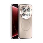 For Xiaomi 15 Ultra ABEEL Heat Dissipation Frosted MagSafe Phone Case with Lens Film(Rose Gold)