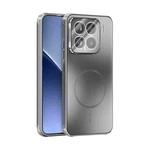For Xiaomi 15 ABEEL Heat Dissipation Frosted MagSafe Phone Case with Lens Film(Silver)