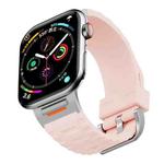 For Apple Watch 42mm / 41mm / 40mm / 38mm Tuobuzhe Liquid Silicone Watch Band(Retro Rose)