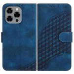 For Doogee Note 58 / Note 58 Pro Elephant Head Embossed Phone Leather Case with Lanyard(Royal Blue)