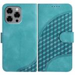 For Doogee Note 58 / Note 58 Pro Elephant Head Embossed Phone Leather Case with Lanyard(Light Blue)