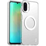 For Samsung Galaxy A07 4G IMAK Chocolate Series TPU + PET MagSafe Phone Case(White)