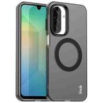 For Samsung Galaxy A17 5G IMAK Chocolate Series TPU + PET MagSafe Phone Case(Black)
