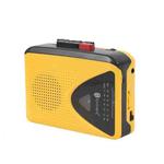 Tonivent TON009B Portable Tape Recorder Cassette Player Support FM / AM Radio(Yellow)