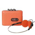 Tonivent TON771 Portable Recorder Tape Converter USB Cassette to MP3 Player(Orange)