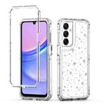 For Samsung Galaxy A16 5G Transparent Acrylic Laser Paper Phone Case(Stars)