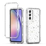 For Samsung Galaxy A54 5G Transparent Acrylic Laser Paper Phone Case(Stars)