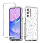 For Samsung Galaxy A15 5G / 4G Transparent Acrylic Laser Paper Phone Case(Stars)