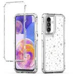 For Samsung Galaxy A26 5G / A17 5G Transparent Acrylic Laser Paper Phone Case(Stars)