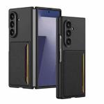 For Samsung Galaxy Z Fold7 5G GKK Ultra-thin Card Bag Phone Case(Black)