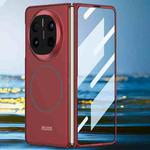 For Huawei Mate X6 GKK Integrated Ultra-thin Full Coverage Magnetic Thin Ring Phone Case(Red)