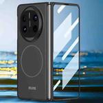 For Huawei Mate X6 GKK Integrated Ultra-thin Full Coverage Magnetic Thin Ring Phone Case(Black)