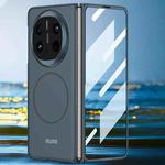 For Huawei Mate X6 GKK Integrated Ultra-thin Full Coverage Magnetic Thin Ring Phone Case(Blue)