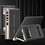 For Huawei Mate Xs 2 GKK Flip Full Cover Folding Phone Case with Window(Black)