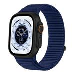 For Apple Watch 38 / 40 / 41 / S10 42mm xDfind Woven Nylon Hook And Loop Fastener Watch Band(Azure)