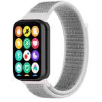 For Xiaomi Smart Band 9 Pro/8 Pro/Redmi Watch 5/4 xDfind Nylon Hook and Loop Fastener Watch Band(Sea Shell)