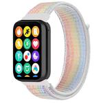 For Xiaomi Smart Band 9 Pro/8 Pro/Redmi Watch 5/4 xDfind Nylon Hook and Loop Fastener Watch Band(Colorful)