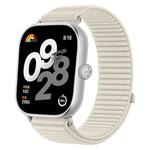 For Xiaomi Smart Band 9 Pro/8 Pro/Redmi Watch 5/4 xDfind Woven Nylon Hook And Loop Fastener Watch Band(Starlight)