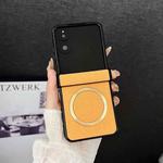 For Xiaomi Mix Flip 2 CD Magsafe Magnetic Cloth Texture Phone Case(Orange)
