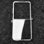 For Xiaomi Mix Flip 2 PC Transparent Side Buckle Shockproof Phone Case