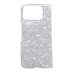 For Google Pixel 10 Pro Fold Pearlescent Shell Texture Phone Case(White)
