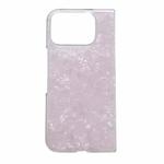 For Google Pixel 10 Pro Fold Pearlescent Shell Texture Phone Case(Pink)