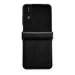 For Xiaomi Mix Flip 2 Three Parts Vertical Texture Protective Phone Case(Black)
