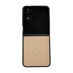 For Xiaomi Mix Flip 2 Vertical Texture Protective Phone Case(Khaki)