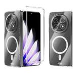 For OPPO Find N5 ABEEL Transparent MagSafe Magnetic Scratch-resistant PC Phone Case(Transparent)